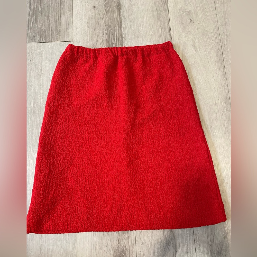 Vintage Red Skirt